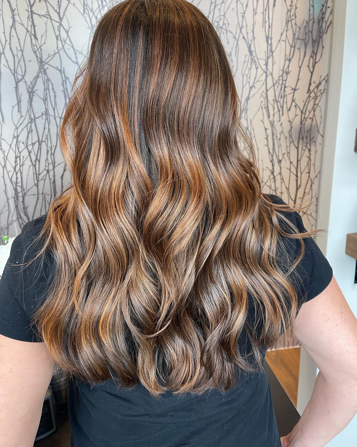 Warm Caramel Ribbons