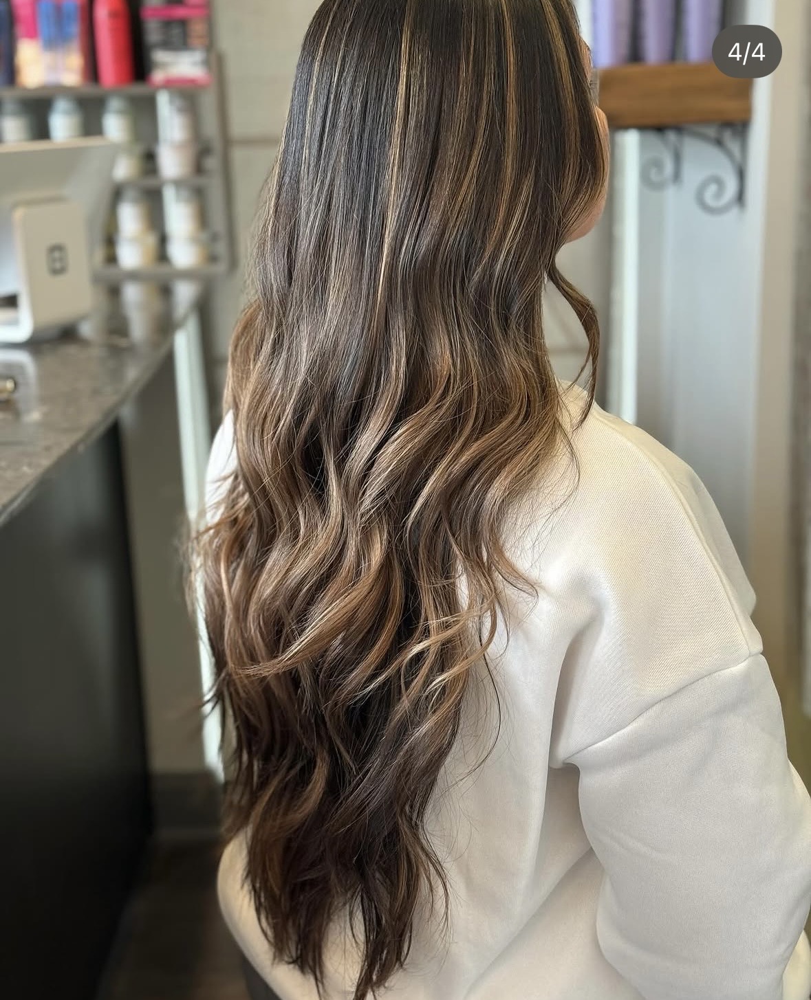 Espresso Balayage Waves