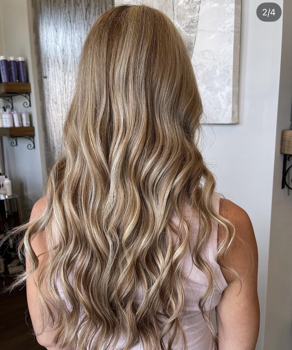 Sunlit Blonde Balayage